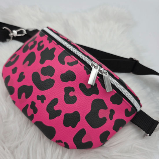 Preview: Gürteltasche - Kleiner Pinker Leo